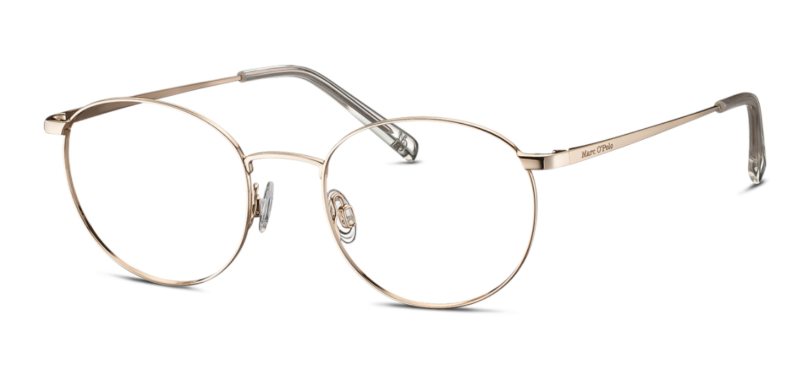 MARC O'POLO Eyewear 502157 20 – Schmale goldene Metallbrille